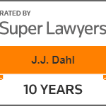 J.J. Dahl SuperLawyers 10 years